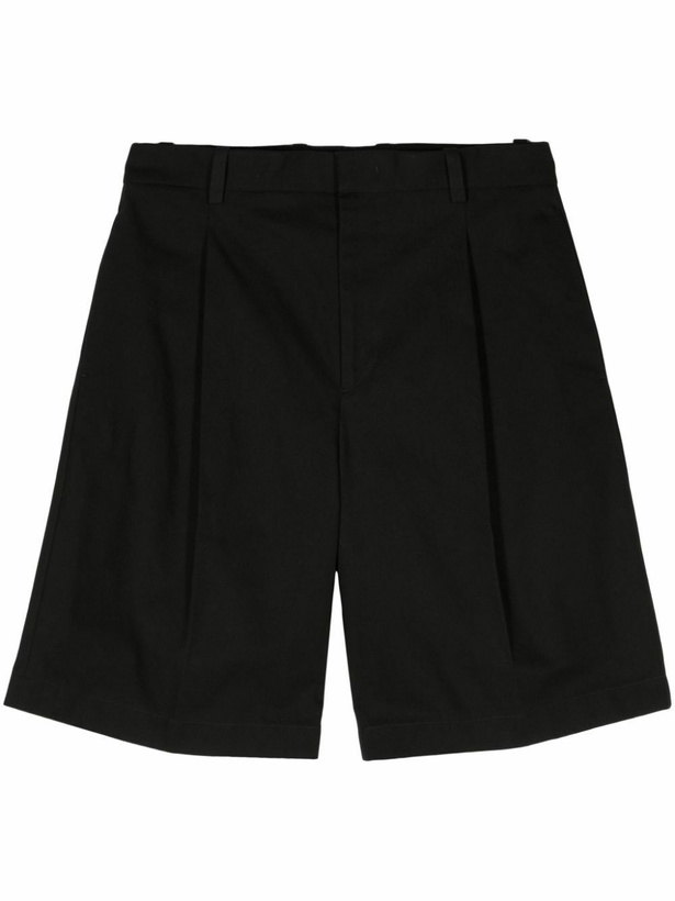 Photo: Jil Sander Black Organic-Cotton Shorts