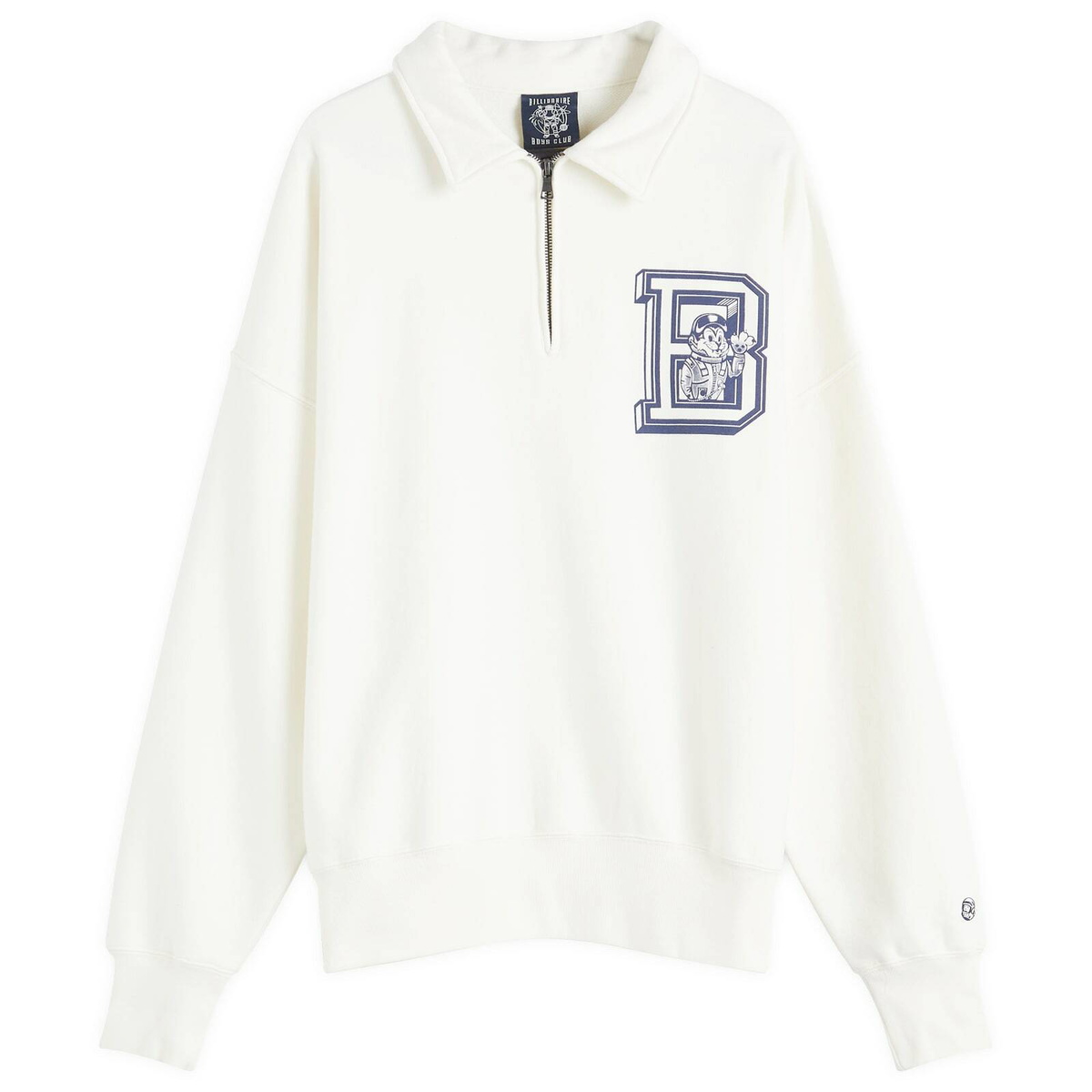Billionaire Boys Club Men's Mascot Quarter Zip Sweatshirt in