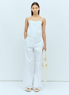 Sportmax Cropped Poplin Top