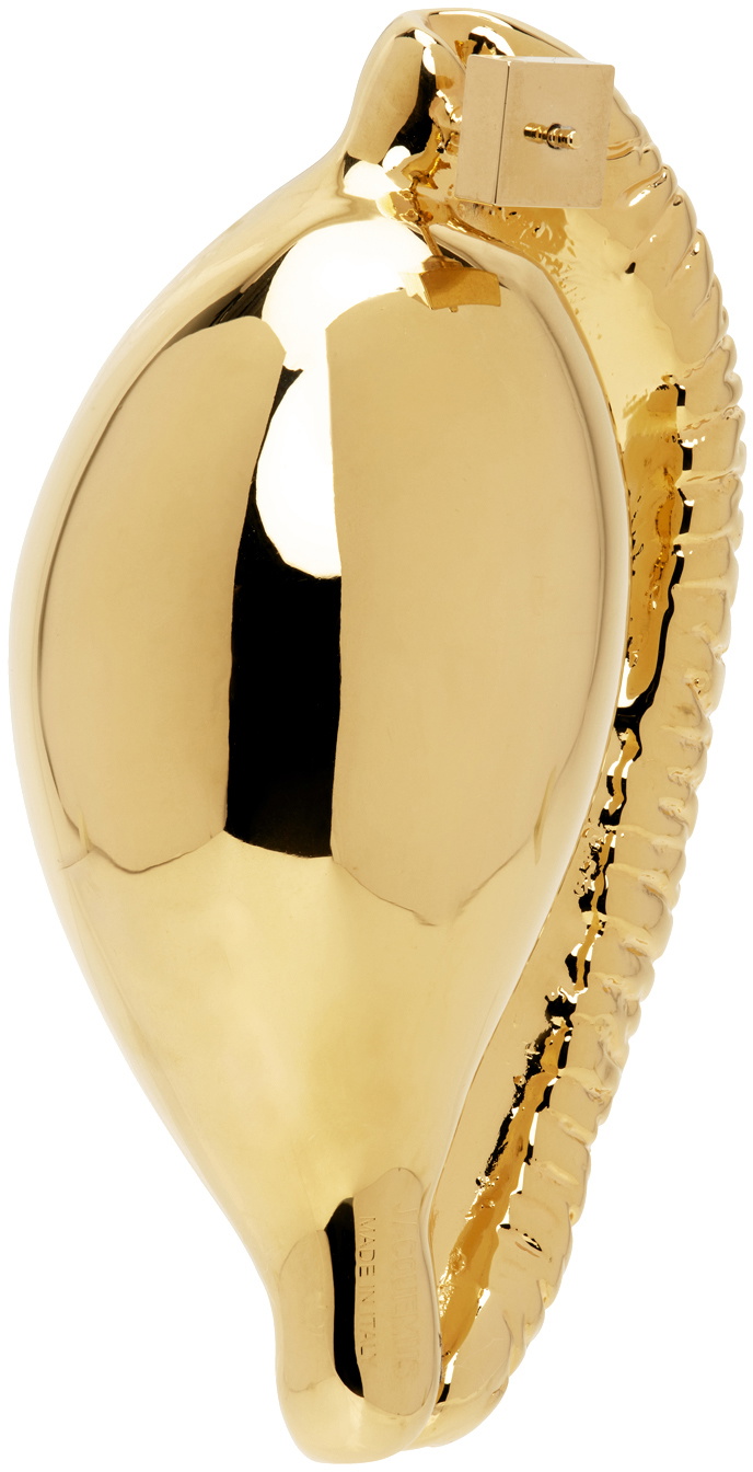 CONCHA EARRINGS GOLD