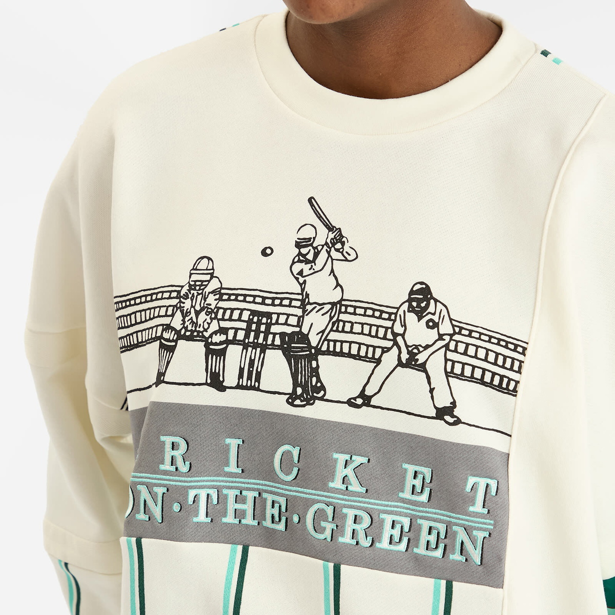 Adidas Women's Originals Retro Sports Sweatshirt in Off White