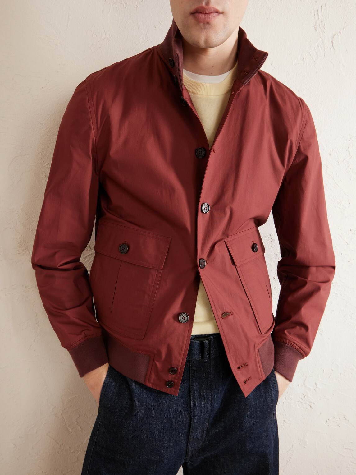 Valstar - Valstarino Cotton-Blend Bomber Jacket - Red