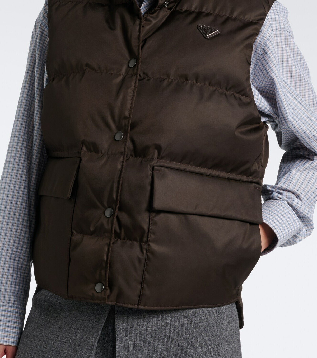 Prada Re-Nylon down vest