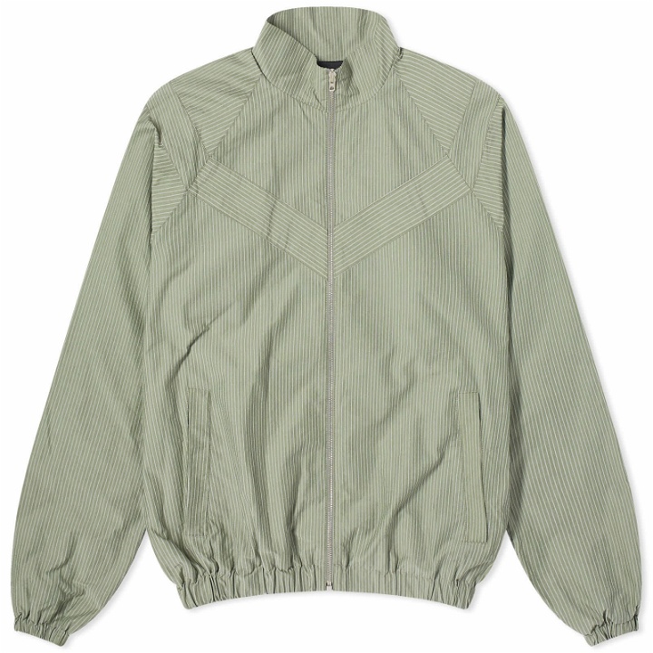 Photo: Sunspel Men's x Nigel Cabourn Woven Army Jacket in Army Green