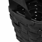 Puebco Wooden Basket - Set of 2 in Black 