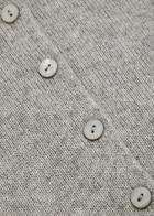 Reformation Clara Cashmere Cardigan Grey