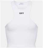 Off-White Off Stamp cotton tank top