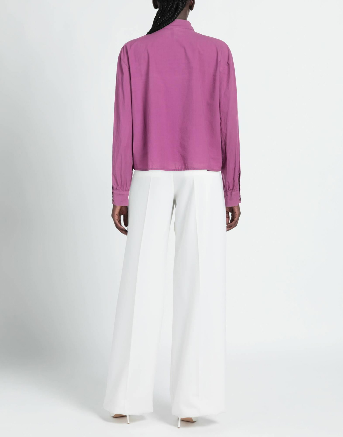 Manila Grace Womens Shirt Mauve