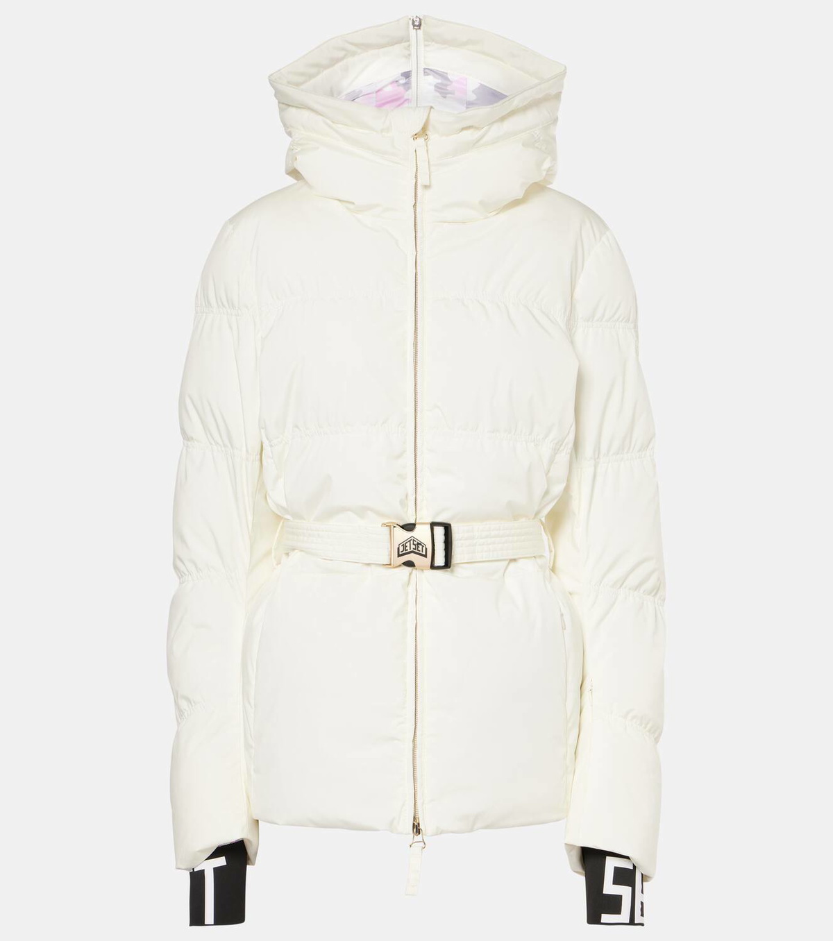 Jet Set Chamonix belted ski jacket