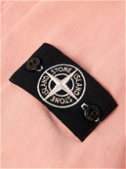 Stone Island - Logo-Appliquéd Cotton and Lyocell-Blend Canvas Jacket - Pink