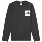 The North Face Men's Long Sleeve Fine T-Shirt in Black