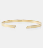 Bucherer Fine Jewellery Medium 18kt gold bangle with diamonds