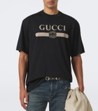 Gucci Interlocking G printed cotton jersey T-shirt