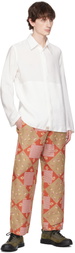 RANRA Off-White Maker Gauze Modal Poly Classic Shirt