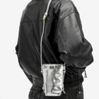 GANNI Women's Bou Crossbody Metallic in Silver 