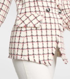 Veronica Beard Taja double-breasted cotton blend jacket