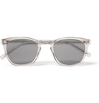 Saint Laurent - D-Frame Acetate Sunglasses - Men - Gray