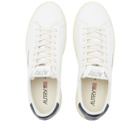 Autry Men's Dallas Low Sneakers in White/Navy