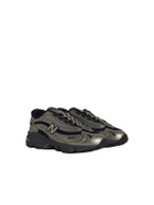New Balance 1000 Silver Leather Blend Sneakers