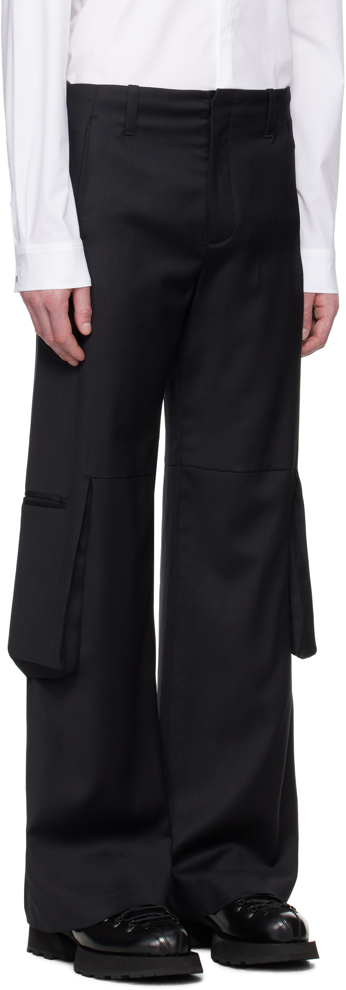 Heliot Emil テイラードパンツ HELIOT EMIL ++ FLUID TAILORED PANTS