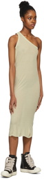 Rick Owens Beige Anthem Tank Dress