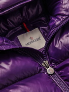 Moncler - Maya Quilted Shell Hooded Down Jacket - Purple