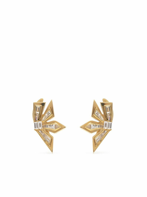 Photo: Stephen Webster 18K Yellow Gold Cascade Diamond Earrings