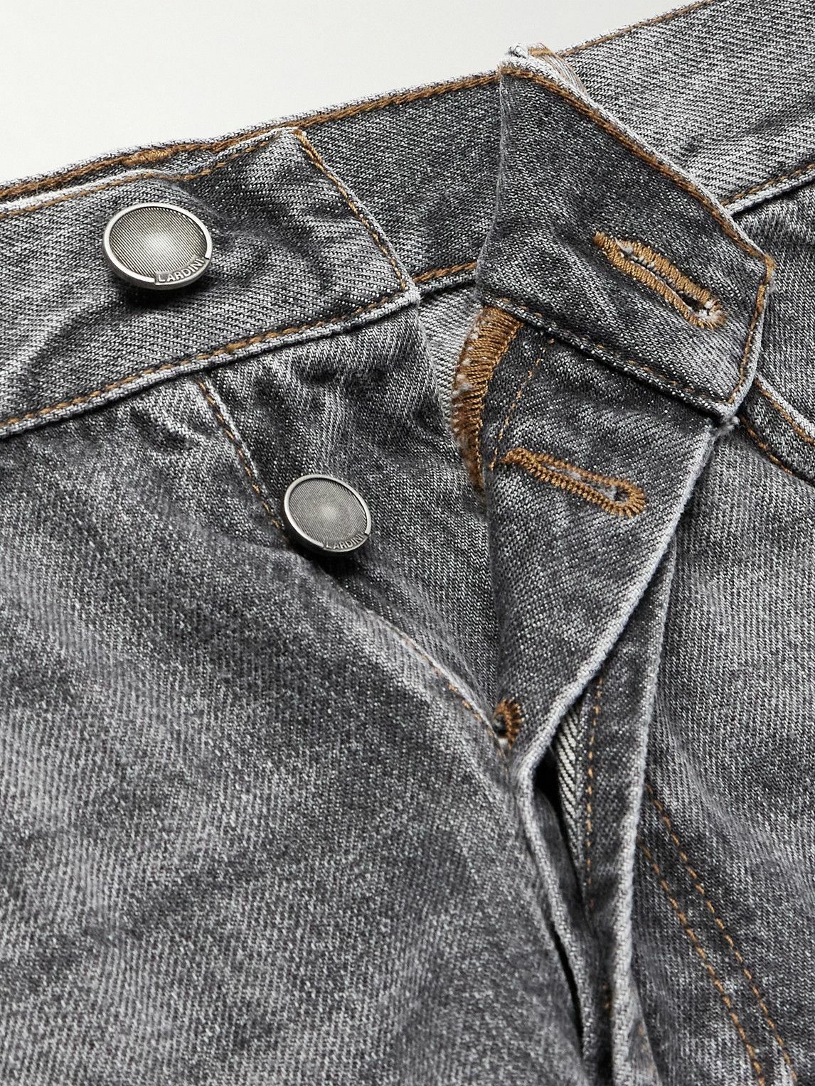 Lardini - Slim-Fit Straight-Leg Jeans - Gray