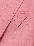 BOTTEGA VENETA - Textured Crisscross Silk Blend Jacket
