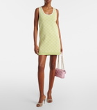 Gucci GG cotton jacquard minidress