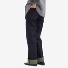 Damson Madder Women's Sylvie Turn Up Jeans in Denim