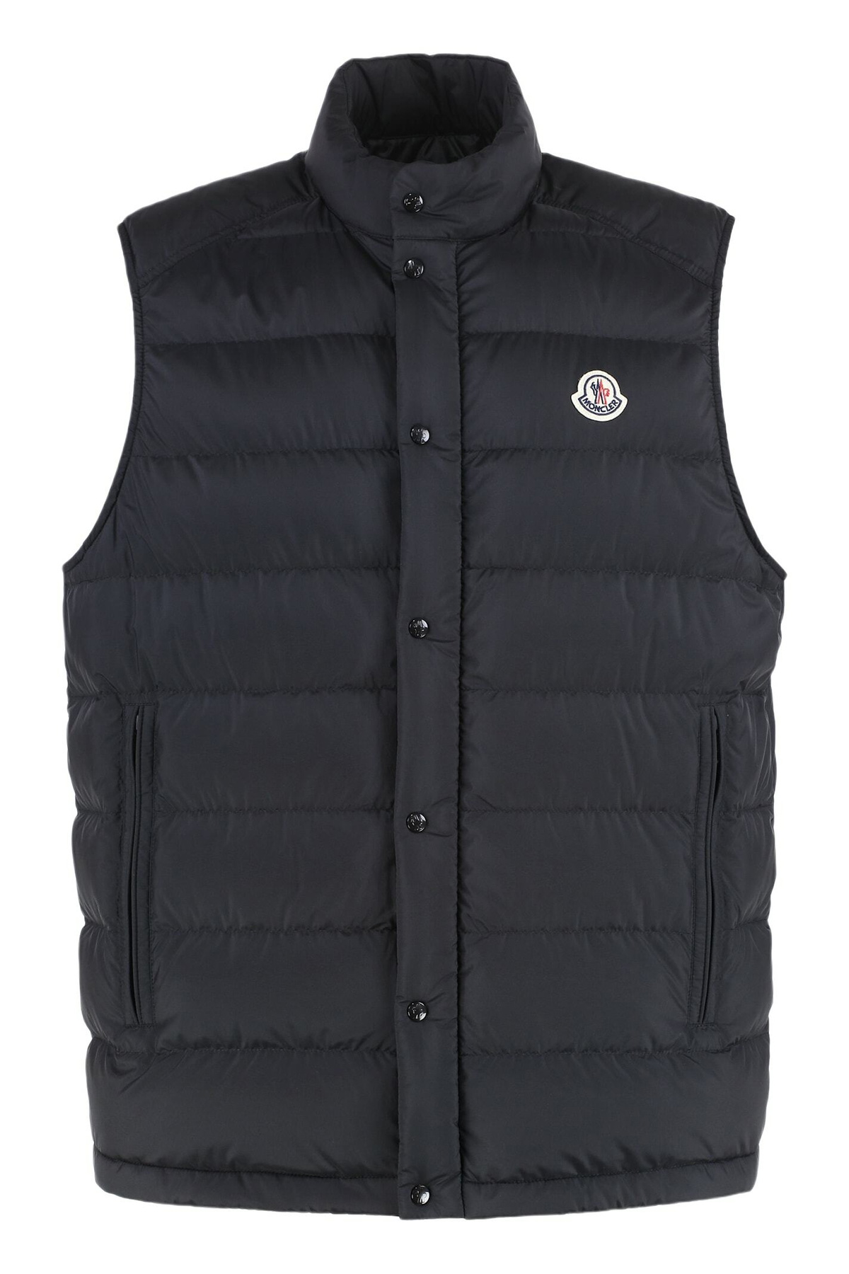 Moncler - Tibb Logo-Appliquéd Quilted Shell Down Gilet - Black Moncler