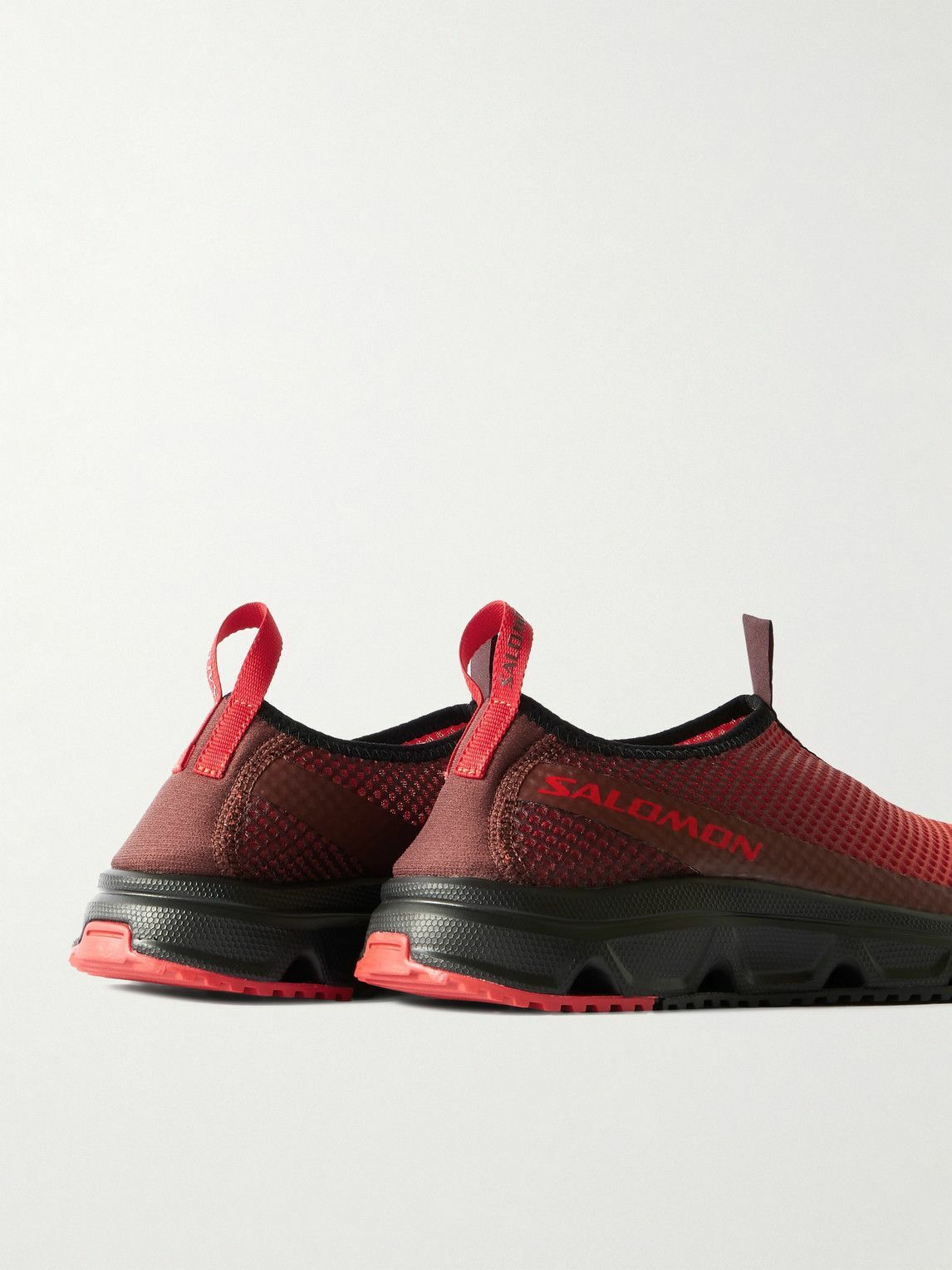 Salomon - RX MOC 3.0 Mesh Slip-On Sneakers - Red Salomon