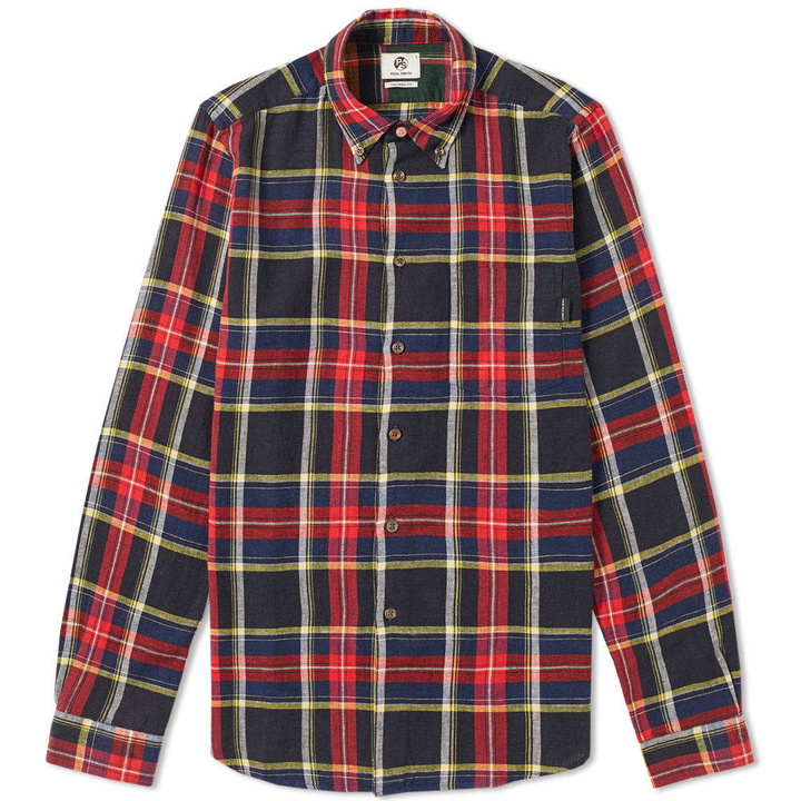 Photo: Paul Smith Tailored Fit Check Shirt Red