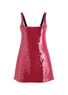 16 Arlington Sior Sequined Mini Dress Coral