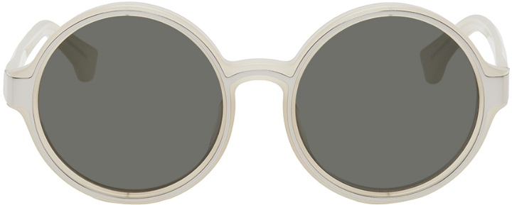 Photo: Dries Van Noten White Linda Farrow Edition 83 C1 Sunglasses