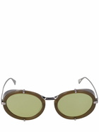 MAX MARA Selma Round Metal Sunglasses