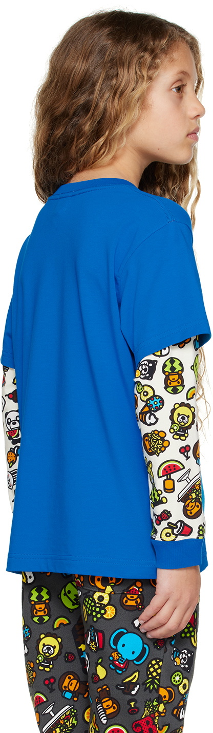 トップス A BATHING APE BABY MILO LONG T-SHIRTS MENS / LADIES'】 BABY MILO® X SANRIO CHARACTERS TEE A BATHING APE