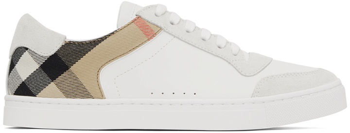 Photo: Burberry White House Check Sneakers