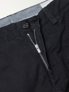 Brunello Cucinelli - Straight-Leg Cotton-Twill Trousers - Black