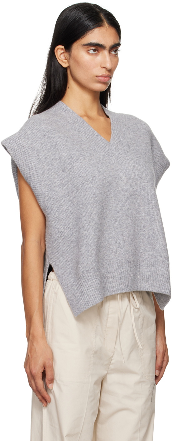Studio Nicholson Gray Poros Vest