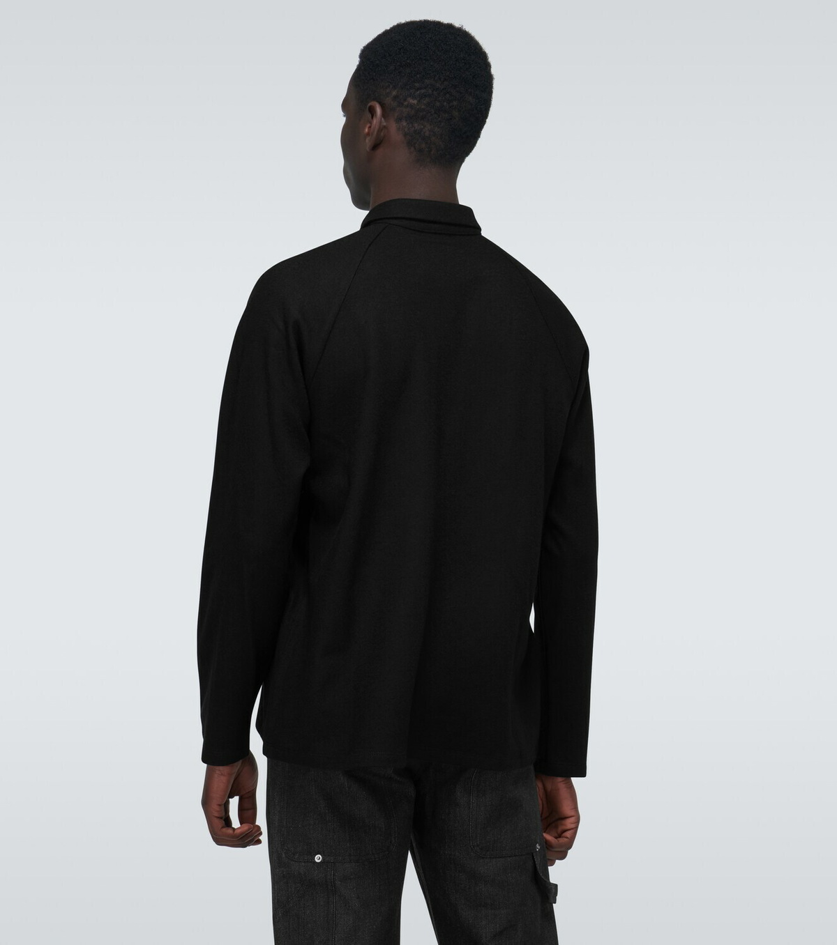 Winnie New York Oversized long-sleeved polo shirt