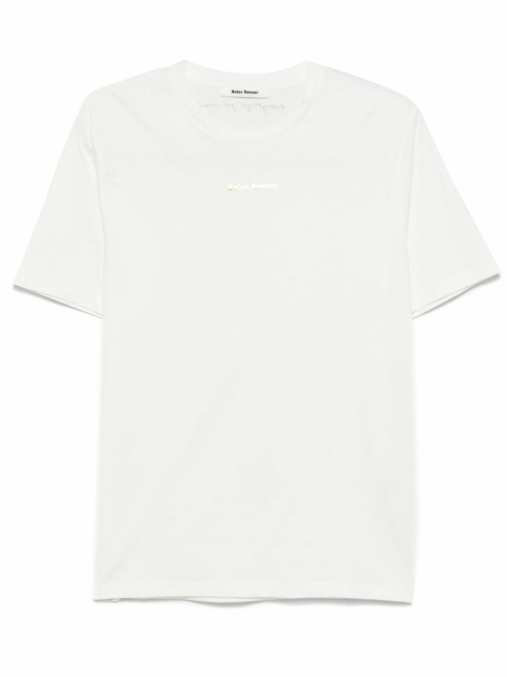 ウェア wales bonner space tee shirt WALES BONNER：SPACE T-SHIRT - IVORY/NAVY - ORANN ONLINE SHOP