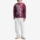 Acne Studios Men's Frack U X Melange Face Sweat Pants in Pale Grey Melange