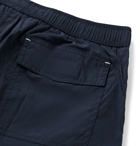 Ermenegildo Zegna - Mid-Length Textured Swim Shorts - Blue