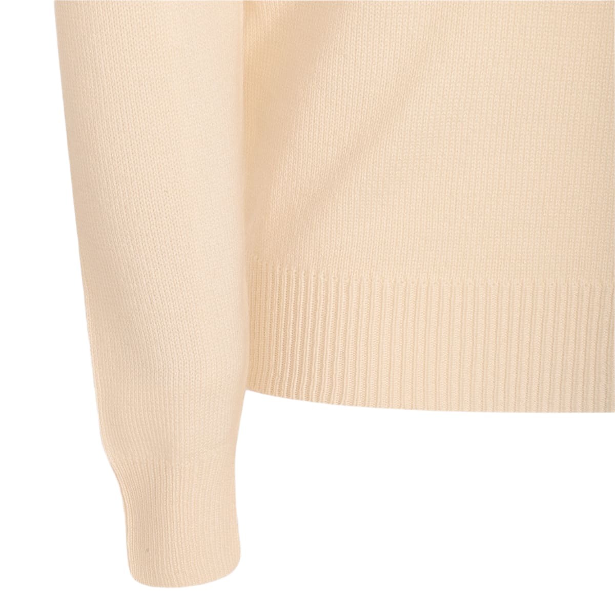 Malo White Cashmere Knitwear