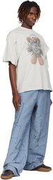 Serapis Blue Engine Board Sailor Trousers