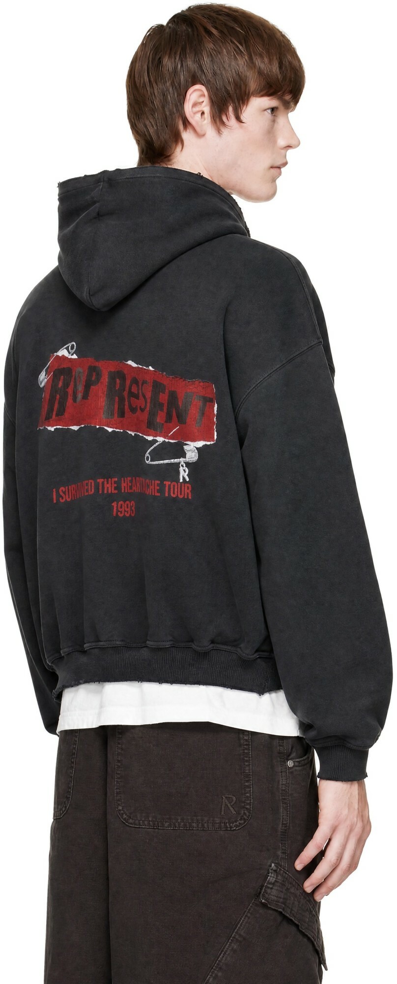 Represent Black Ransom Hoodie