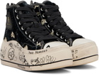 R13 Black Kurt High Top Sneakers