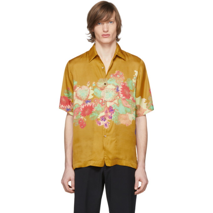 Photo: Dries Van Noten Yellow Floral Clasen Shirt